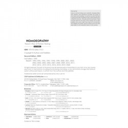 Homoeopathy Natures Way Of Holistic Healing 2Ed (Pb 2024) book by KPS Dhama, Suman Dhama - Additional Image 8