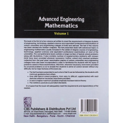 ADVANCE ENGINEERING MATHEMATICS VOL 1 (PB 2012) book by SARNA I.J.S. - Additional Image 3