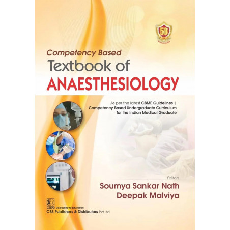 Competency Based Textbook Of Anaesthesiology (Pb 2024) book by SOUMAYA SANKAR NATH