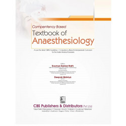 Competency Based Textbook Of Anaesthesiology (Pb 2024) book by SOUMAYA SANKAR NATH - Additional Image 5