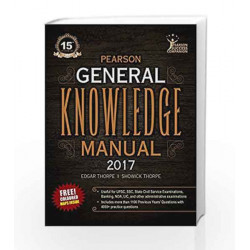 The Pearson General Knowledge Manual 2017 by Thorpe/ Thorpe Book-9789332575202