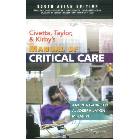 Civetta,, Taylor & Kirby's Manual Of Critical Care (Pb 2012) book by Gabrielli