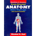 EXAM ORIENTED ANATOMY BELOW DIAPHRAGM QUESTIONS AND ANSWERS (PB 2020) book by KAZI S.N.