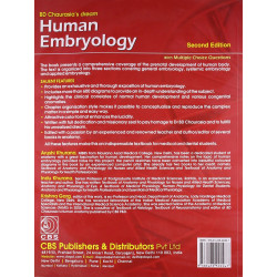 HUMAN EMBRYOLOGY 2ED (BD CHAURASIAS DREAM) (PB 2017) book by GARG K - Additional Image 3