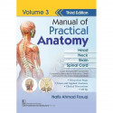 MANUAL OF PRACTICAL ANATOMY 3ED VOL 3 HEAD NECK BRAIN SPINAL CORD (PB 2026) book by Nafis Ahmad Faruqi - Back Cover