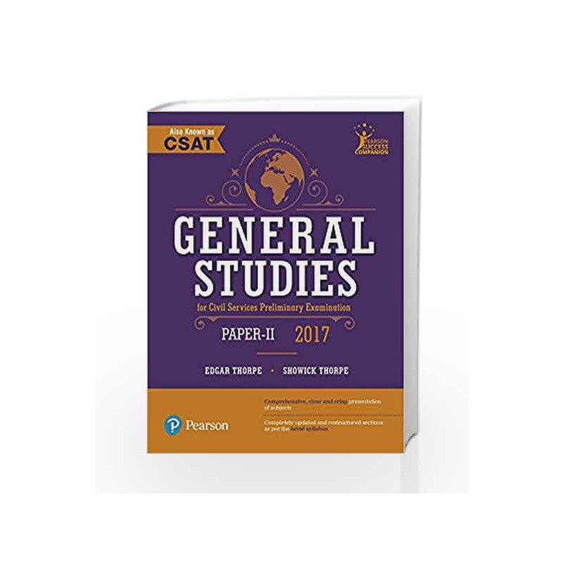 General Studies Paper II For Civil Services Preliminary Examination 2017 by S.K BOSE Book-9789332576018