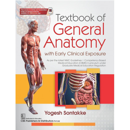 Textbook Of General Anatomy With Early Clinical Exposure (Pb 2024) book by Yogesh Sontakke