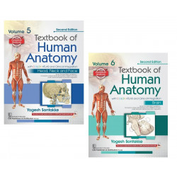 Textbook of Human Anatomy, 2/e | with COLOR ATLAS and Clinical Integration Volume 5 (Head, Neck and Face), Volume 6 (Brain)…