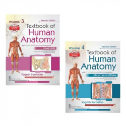 Textbook of Human Anatomy, 2/e | with COLOR ATLAS and Clinical Integration Volume 3 (Lower Limb) and Volume 4 (Abdomen and p… -