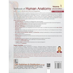 Textbook of Human Anatomy, 2/e | with COLOR ATLAS and Clinical Integration Volume (Upper Limb) 1 and Volume 2 (Thorax) (PB 2… -