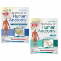 Textbook of Human Anatomy, 2/e | with COLOR ATLAS and Clinical Integration Volume 5 (Head, Neck and Face), Volume 6 (Brain)… - B