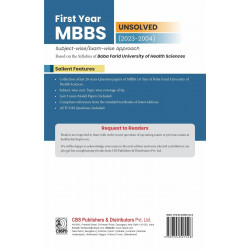 First Year Mbbs Unsolved (2023-2024) 5Ed (Pb 2024) book by Dr Anupinder Thind - Additional Image 3