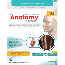 New Sarp Series For Neet/Ini-Cet Revise Anatomy In 15 Days 5Ed (Pb 2023) book by K Raviraj