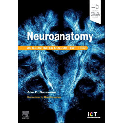 Neuroanatomy Illustrated Colour Text With Access Code 7Ed (Pb 2025) book by Alan R. Crossman