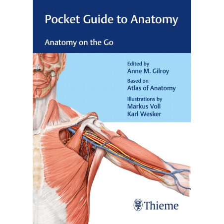Pocket Guide to Anatomy Indian Reprint book by Anne M. Gilroy