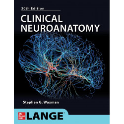 CLINICAL NEUROANATOMY 30ED (PB 2024) book by WAXMAN S.G.