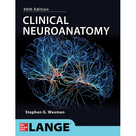 CLINICAL NEUROANATOMY 30ED (PB 2024) book by WAXMAN S.G.