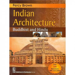 INDIAN ARCHITECTURE BUDDHIST AND HINDU (HB 2021) book by BROWN P.