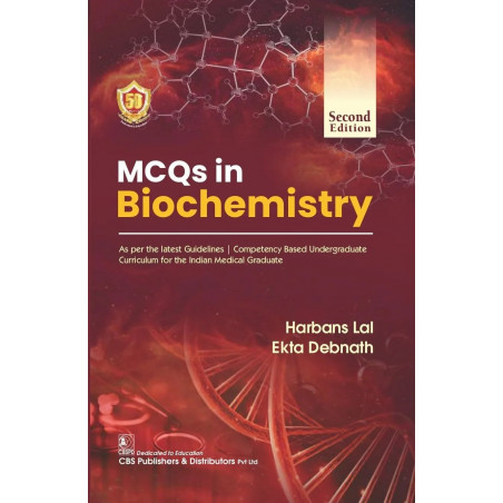 MCQS IN BIOCHEMISTRY 2ED (PB 2024) book by HARBANS LAL