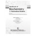 Handbook of Biochemistry for Paramedical Students - 2025 book by Anithasri Anbalagan, Suryapriya Rajendran - Additional Image 5