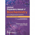 Manipal Preparatory Manual of Biochemistry for Undergraduate Students Question–Answer Format (PB 2026) book by Krishnananda… - B