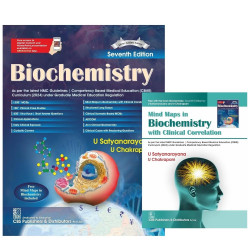 Biochemistry, 7th Silver Jubilee Edition | As per the latest NMC Guidelines | Packed Inside Free Mind Maps in Biochemistry w… -