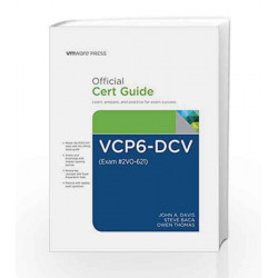 VCP6-DCV Official Cert Guide (Exam #2V0-621) by John A. Davis Book-9789332581265