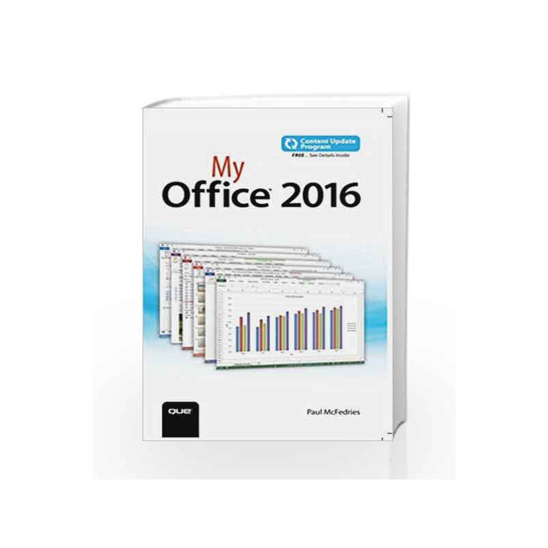 My Office 2016 by SHARMA Book-9789332582781