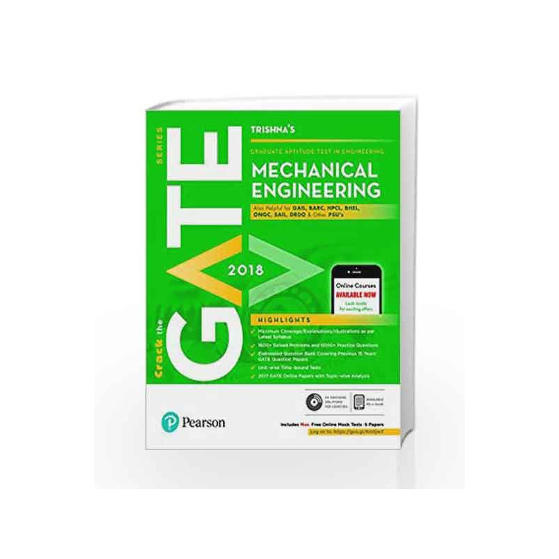 GATE Mechanical Engineering 2018 by YAHYA Book-9789332582798