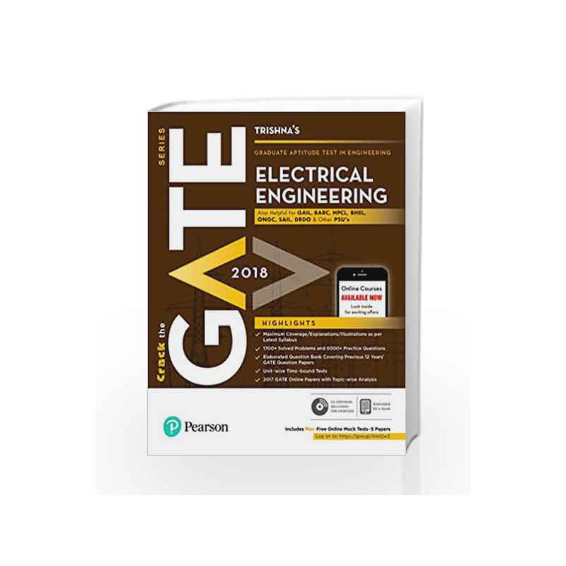 GATE Electrical Engineering 2018 by WADHWA Book-9789332582804