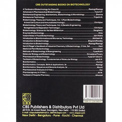 MOLECULAR BIOLOGY AND BIOTECHNOLOGY (PB 2019) book by SRIVASTAVA S - Additional Image 4