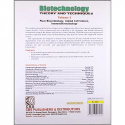 BIOTECHNOLOGY THEORY AND TECHYNIQUES VOL. 1: v. 1 (Biotechnology Theory and Techniques: (Plant Biotechnology Animal Cell Cul… -
