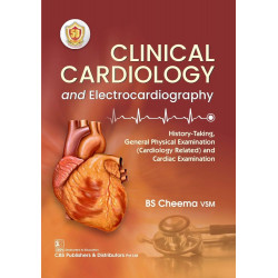 Clinical Cardiology And Electrocardiography (Pb 2024) book by BS CHEEMA VSM