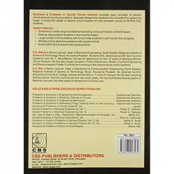 PROBLEMS SOLUTIONS OF ELECTRIC CIRCUIT ANALYSIS (PB 2020) book by A K MAL R K MEHTA - Additional Image 4