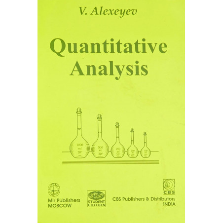 QUANTITATIVE ANALYSIS (PB 2005) book by ALEXEYEV V. N