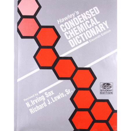 HAWLEYS CONDENSED CHEMICAL DICTIONARY 11ED (HB 1990) book by SAX