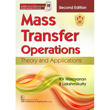 MASS TRANSFER OPERATIONS THEORY AND APPLICATIONS 2ED (PB 2024) book by NARAYANAN K.V.