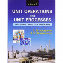 UNIT OPERATIONS AND UNIT PROCESSES, VOL 2 : INCLUDING COMPUTER PROGRAMS book by NARAYANAN C.M. - Back Cover