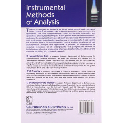 INSTRUMENTAL METHODS OF ANALYSIS (PB 2019) book by RAO D.M - Additional Image 3