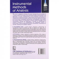 INSTRUMENTAL METHODS OF ANALYSIS (PB 2019) book by RAO D.M - Additional Image 4