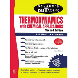 Schaums Outline Of Thermodynamics With Chemical Applications 2Ed (Pb 2020) book by M. M. Abbott, H. G. Van Ness