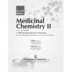 Medicinal Chemistry II, Course Code BP 501T for Fifth Semester Bachelor in Pharmacy -2/e , 2025 book by K.Ilango, P.Valentina -