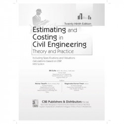 Estimating and Costing in Civil Engineering, 29/e | Theory and Practice (PB 2026) book by BN DUTTA, Akshar Tripathi - Additional