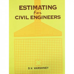 ESTIMATING FOR CIVIL ENGINEERS (PB 2017) book by VARSHNEY D. V - Back Cover