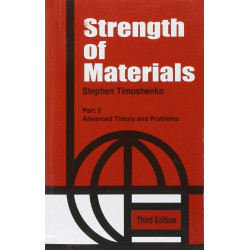 Strength Of Materials 3Ed Part 2 Advanced Theory And Problems (Pb 2002) book by TIMOSHENKO S.