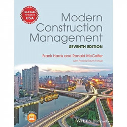 Modern Construction Management 7Ed (Pb 2018) book by HARRIS F