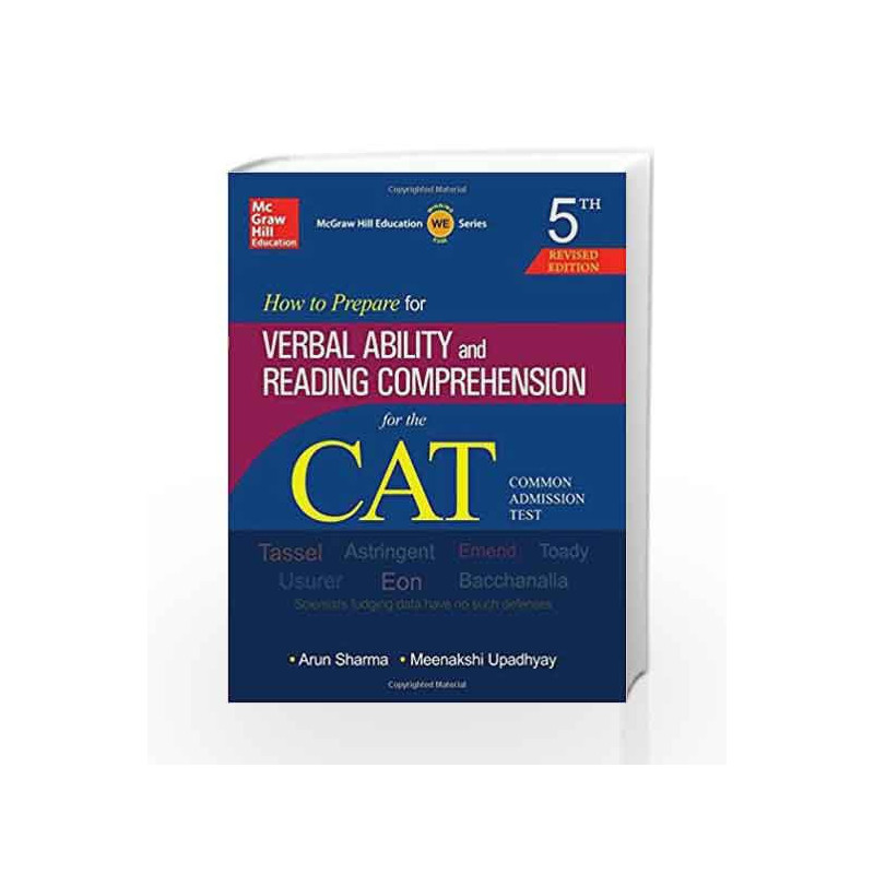 How to Prepare for Verbal Ability and Reading Comprehension for CAT by VIDYARTHI Book-9789339205133