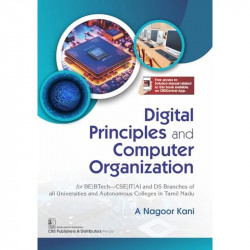 Digital Principles and Computer Organization book by A Nagoor Kani - Back Cover