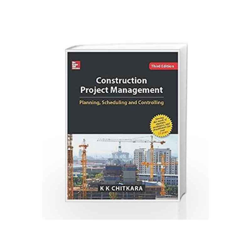 Construction Project Management by Chitkara Book-9789339205447