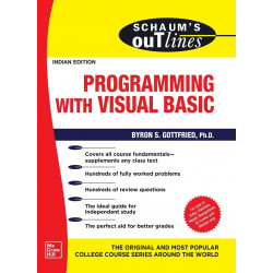Schaums Outlines Of Programming With Visual Basic (Pb 2020) book by Byron S. Gottfried